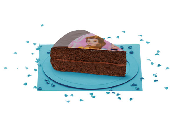 [Part du gâteau au chocolat Princesses Disney]
