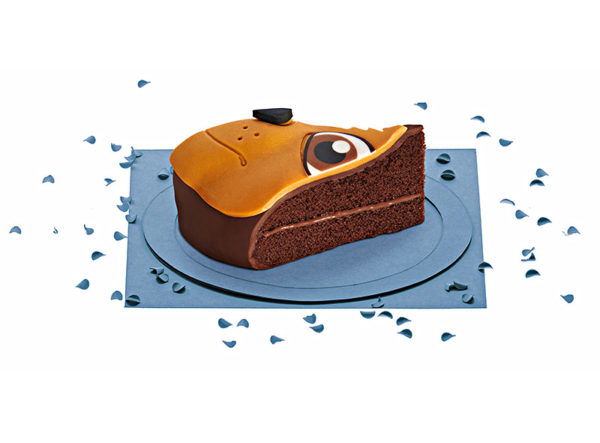 [Part du gâteau au chocolat Chase de la Pat'Patrouille]