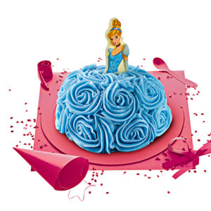 [Visuel du gâteau d'anniversaire Princesse Cendrillon]