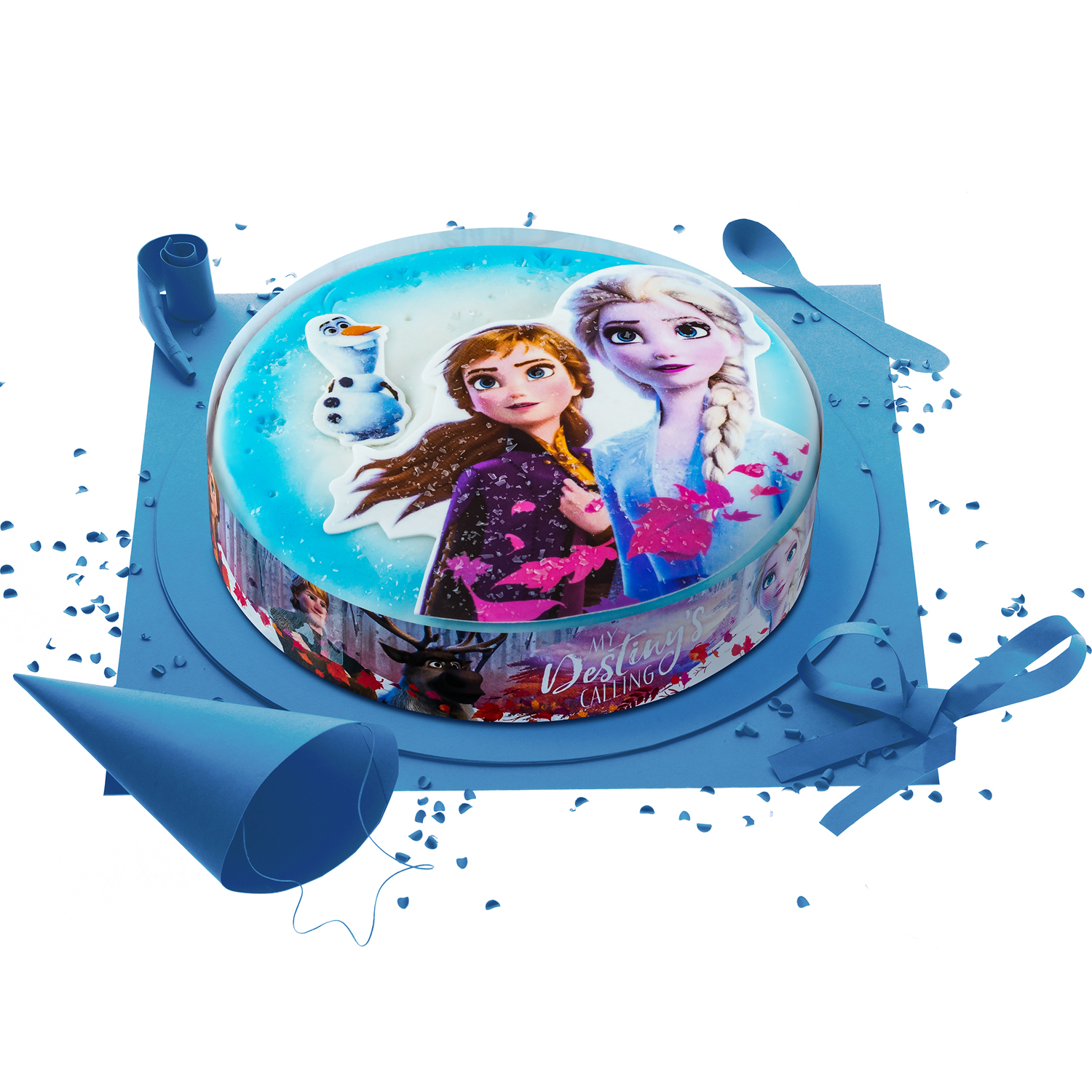 Gâteau La Reine des Neiges 2, acheter un gâteau d'anniversaire La Reine des  Neiges 2 - Super Gâteaux