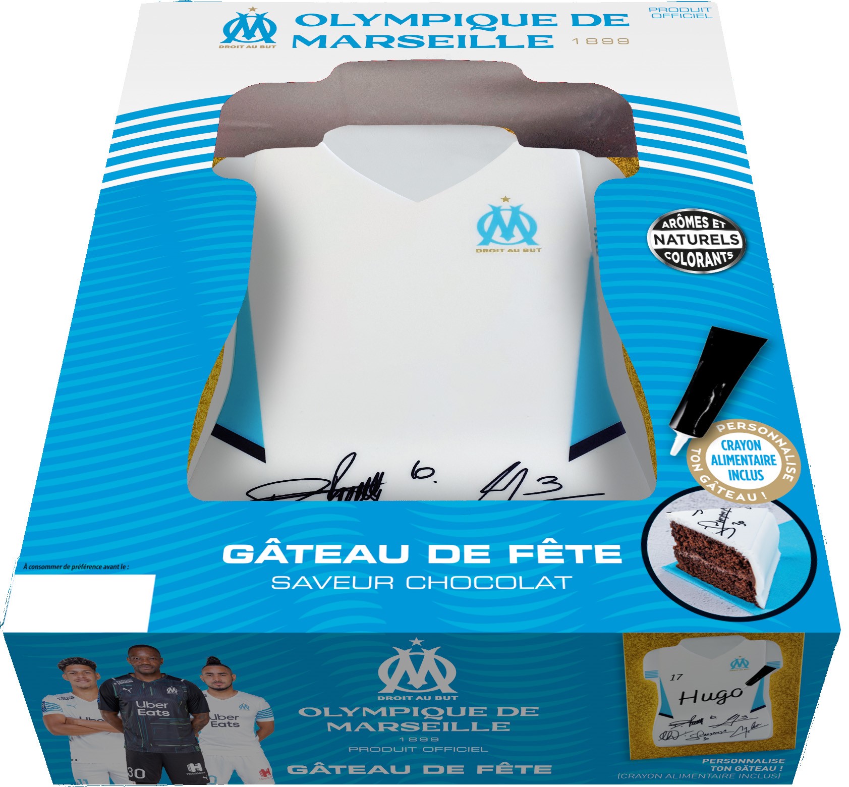 Gateau D Anniversaire Om Gateau Maillot De Foot Om Gateau Om En Pate A Sucre Supergateaux