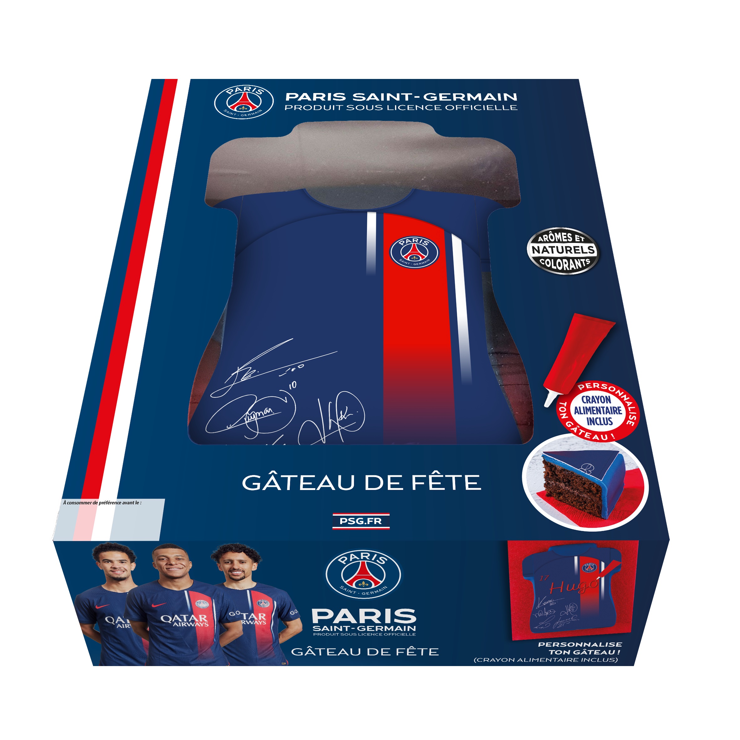 Gâteau Foot PSG - Debogato Paris