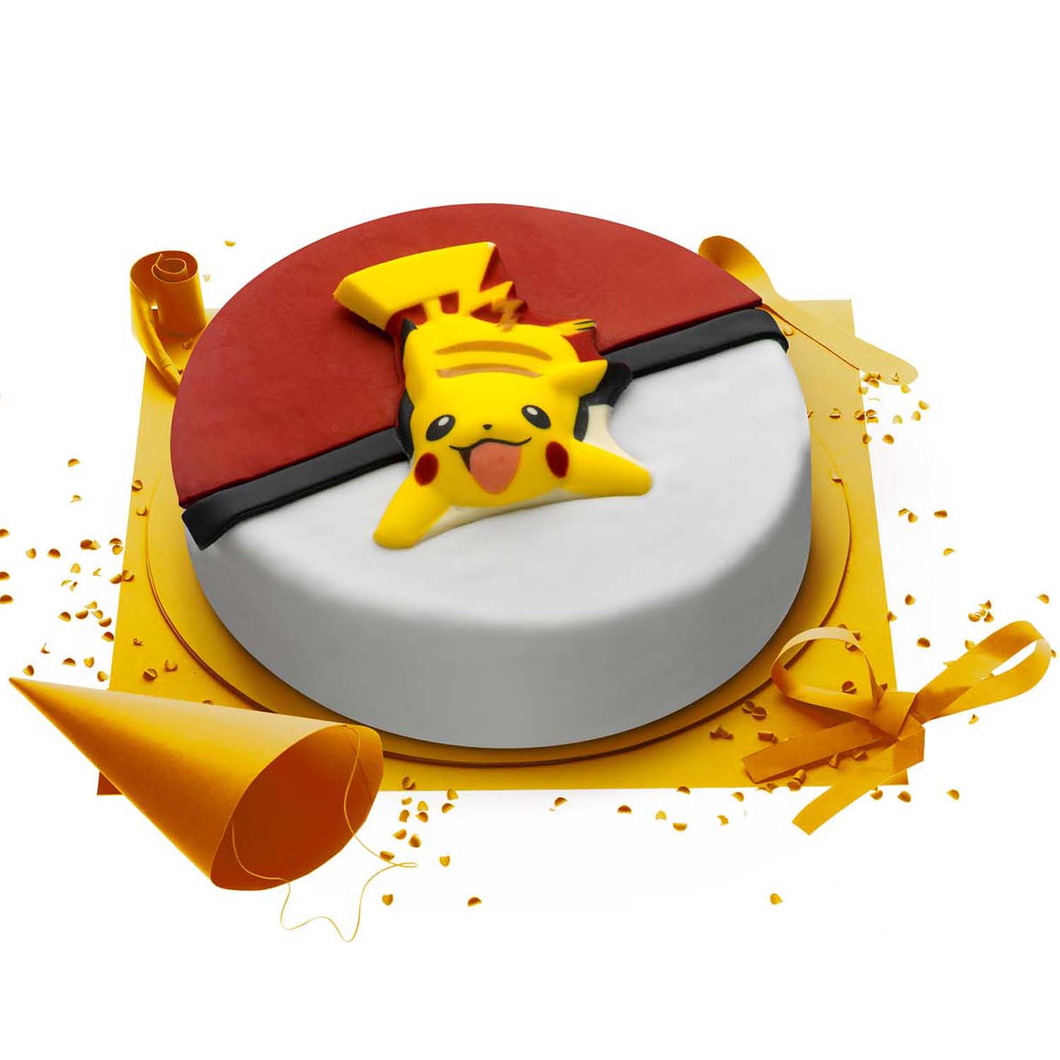 Gâteau Pokémon, gâteau d'anniversaire Pokemon Pikachu, gâteau en