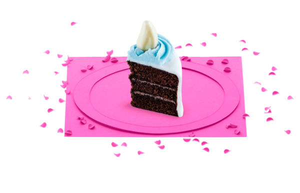[Part du gâteau au chocolat Licorne]