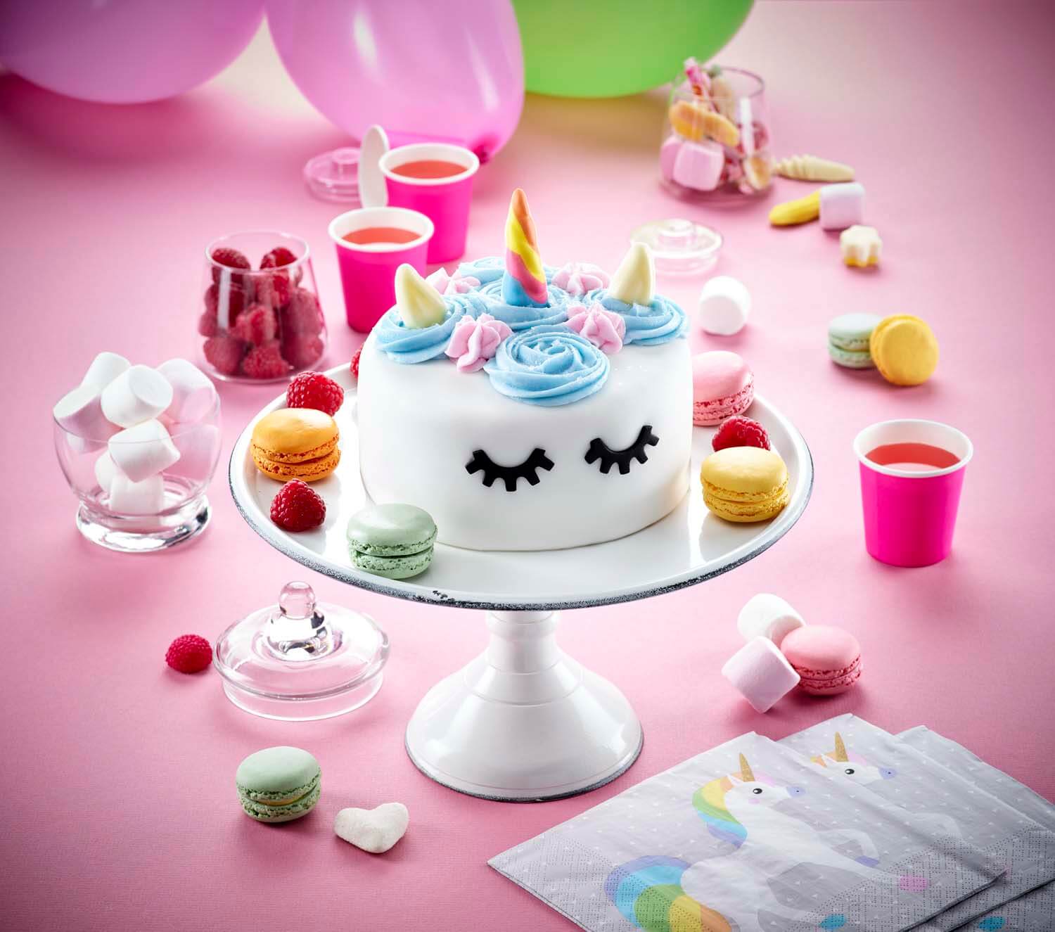 Bougie anniversaire Licorne