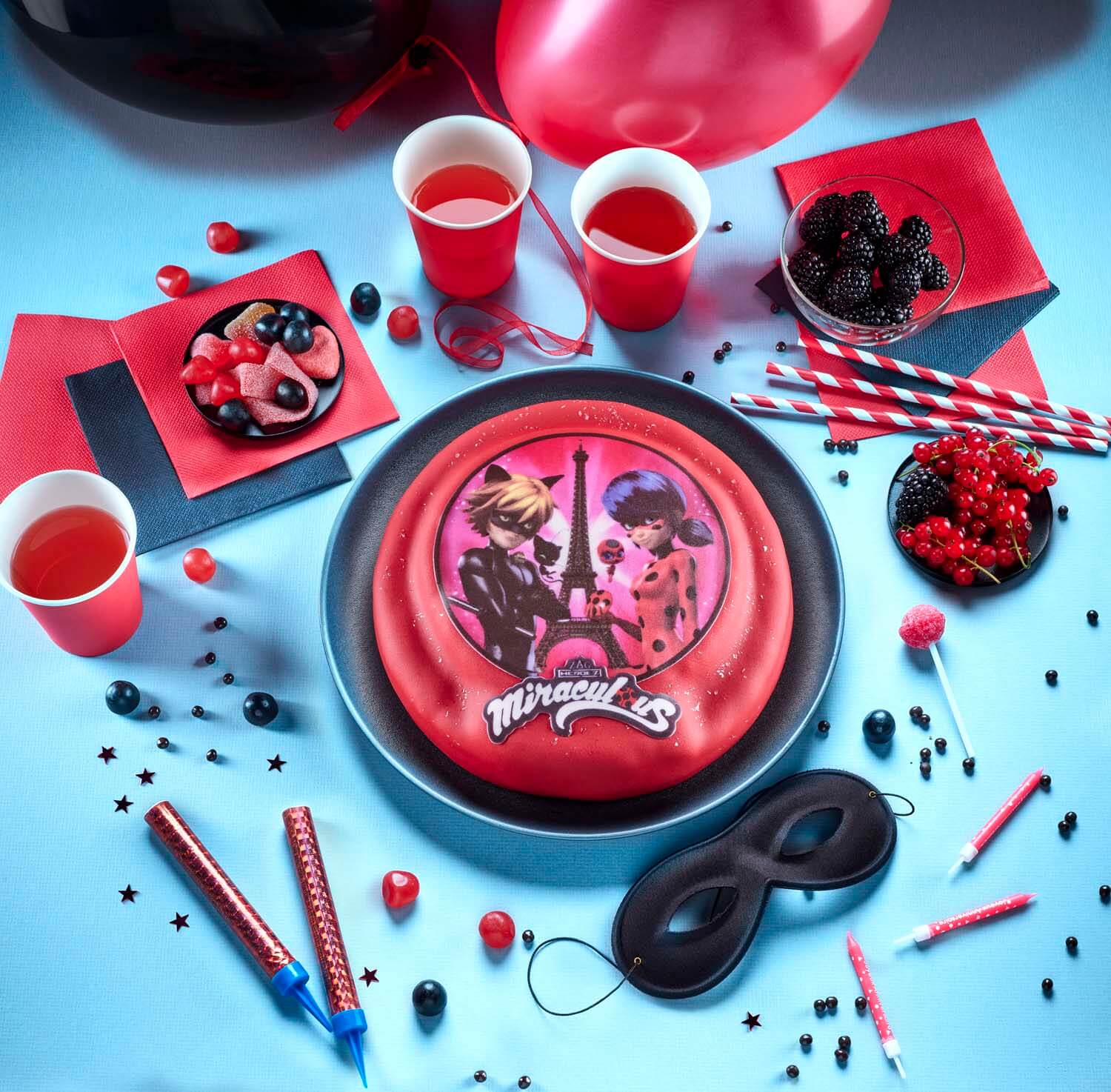 Décoration à gâteau de Miraculous: Ladybug