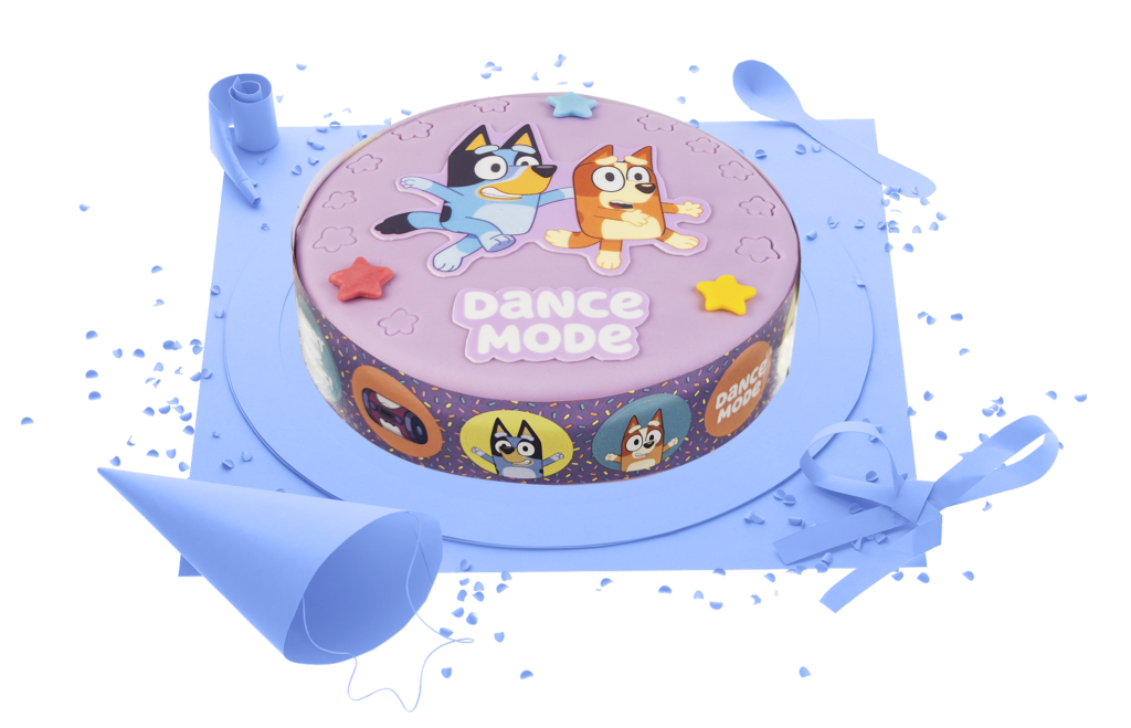 Gâteau Bluey pour fêtes d
