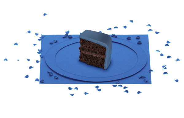 [Visuel du gâteau Sonic]