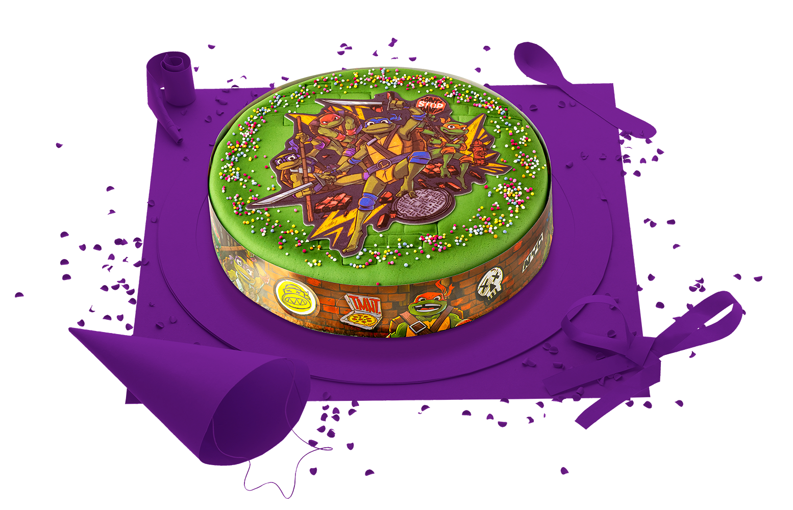 TMNT FULL CAKE BACKDROP 26