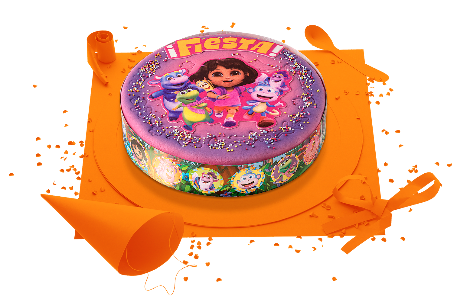 DORA FULL CAKE BACKDROP 26